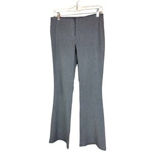 Gray Flared Dress Pants